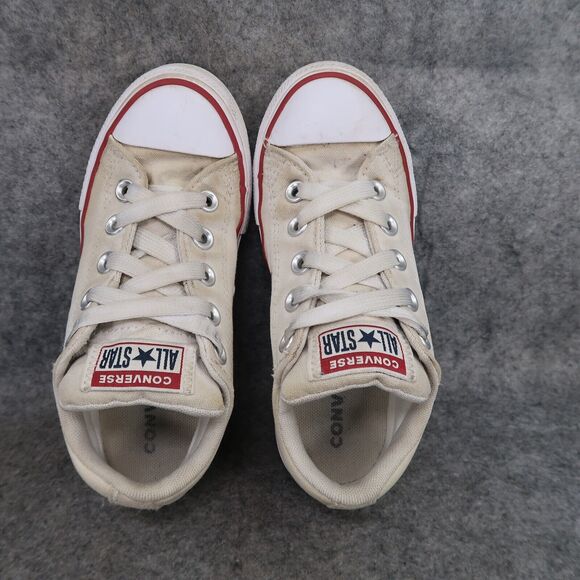 Converse Shoes Kids 13 Sneaker Chuck Taylor All Star Canvas Casual White Lace Up - Picture 7 of 13